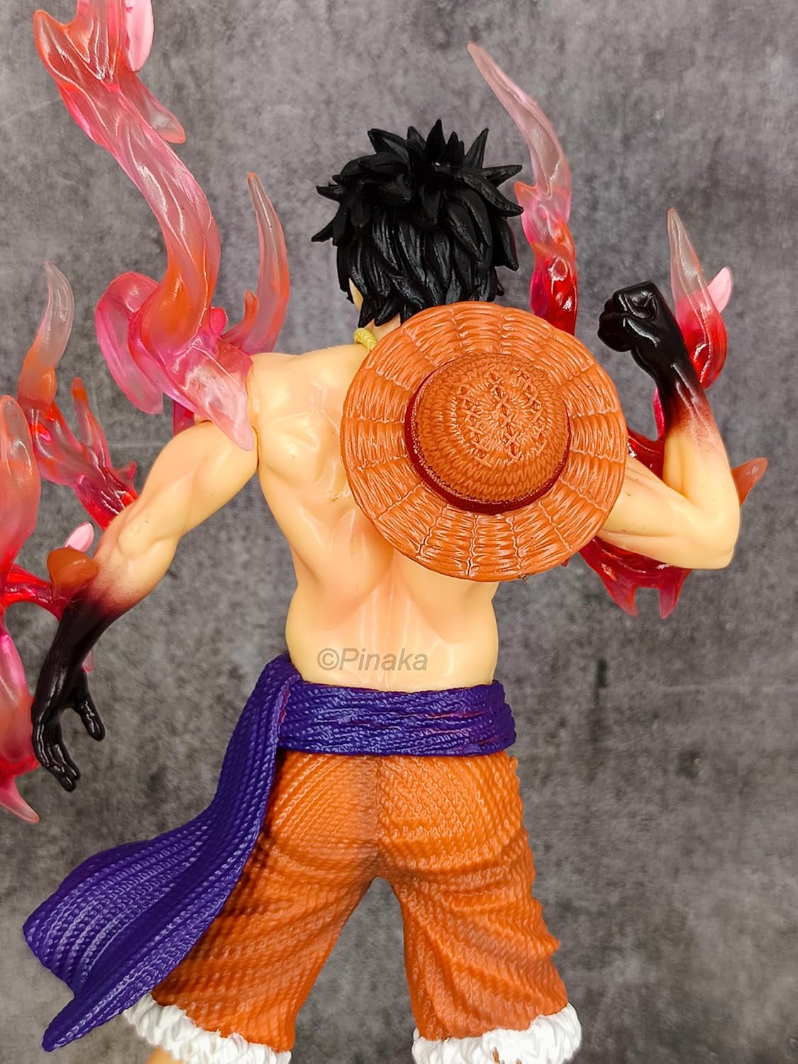 Luffy with Flame Anime Figure