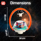 Magnetic Floating Astronaut Spaceship –