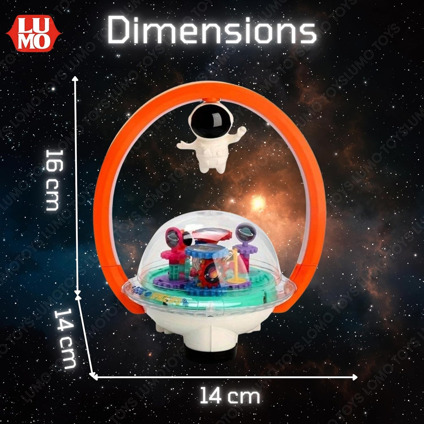 Magnetic Floating Astronaut Spaceship –