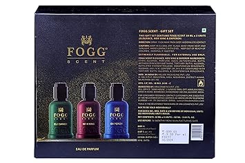 Fogg Liquid Scent Gift Set For Unisex, 3x30ml - Spicy