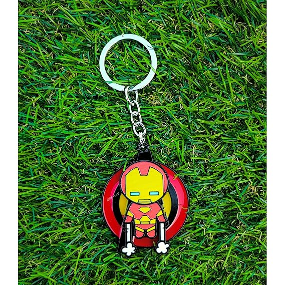 Iron Man Cartoon Keychain