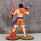Luffy with Flame Anime Figure
