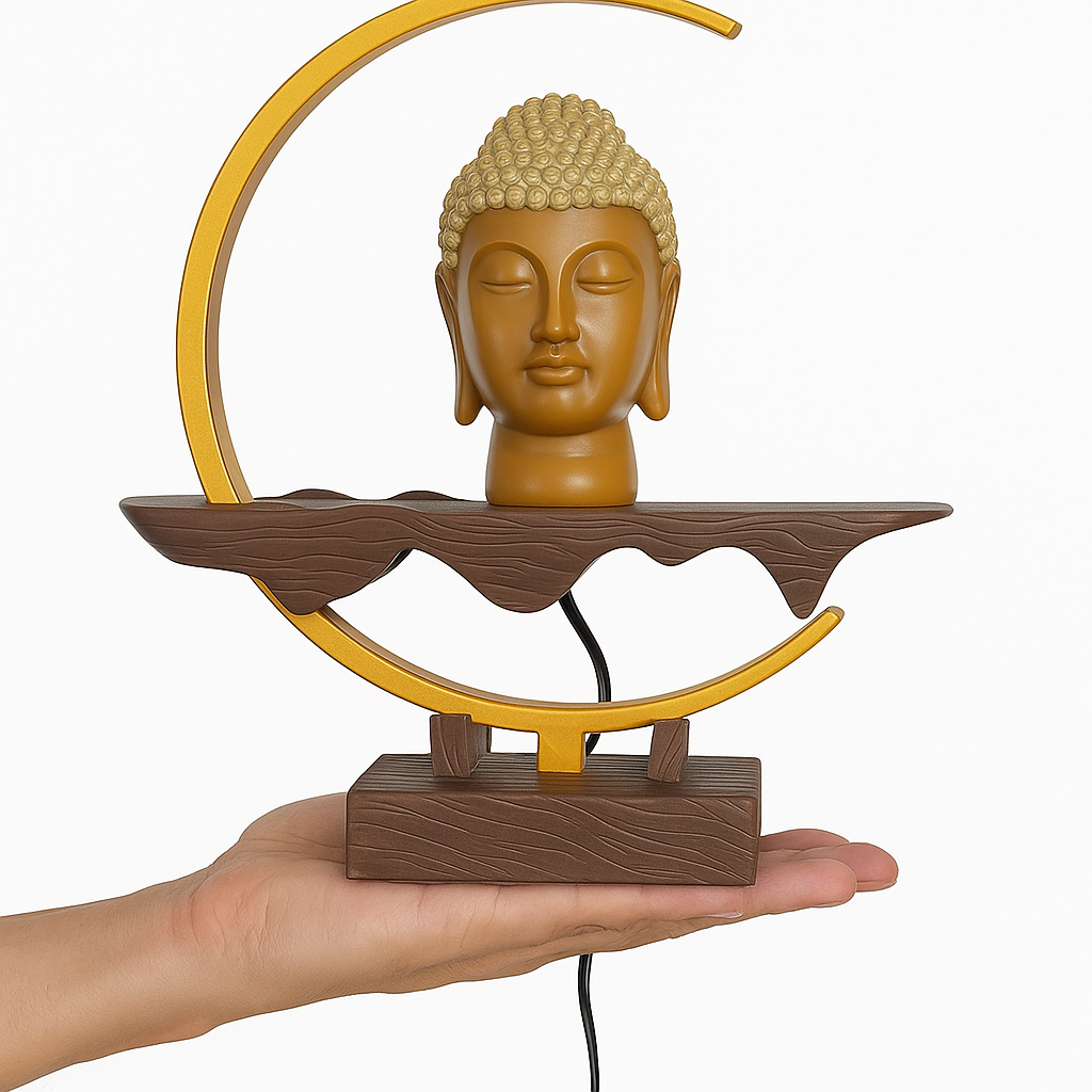 Golden Buddha Table Lamp |