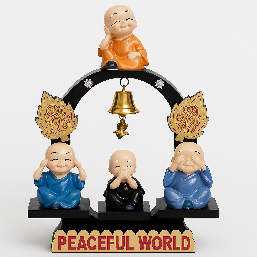 🧘 Peaceful World Monk