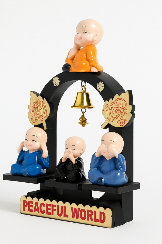 🧘 Peaceful World Monk