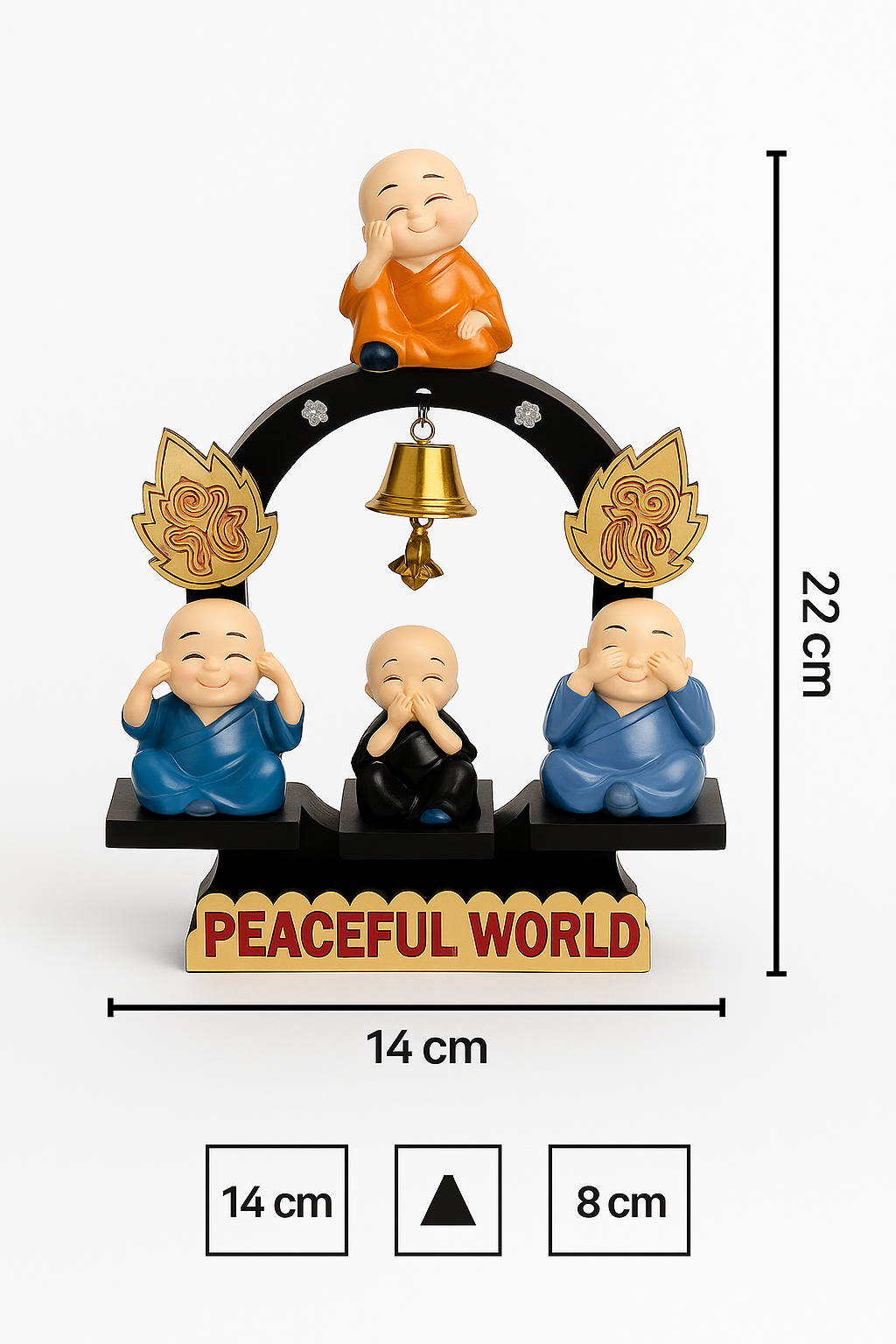 🧘 Peaceful World Monk