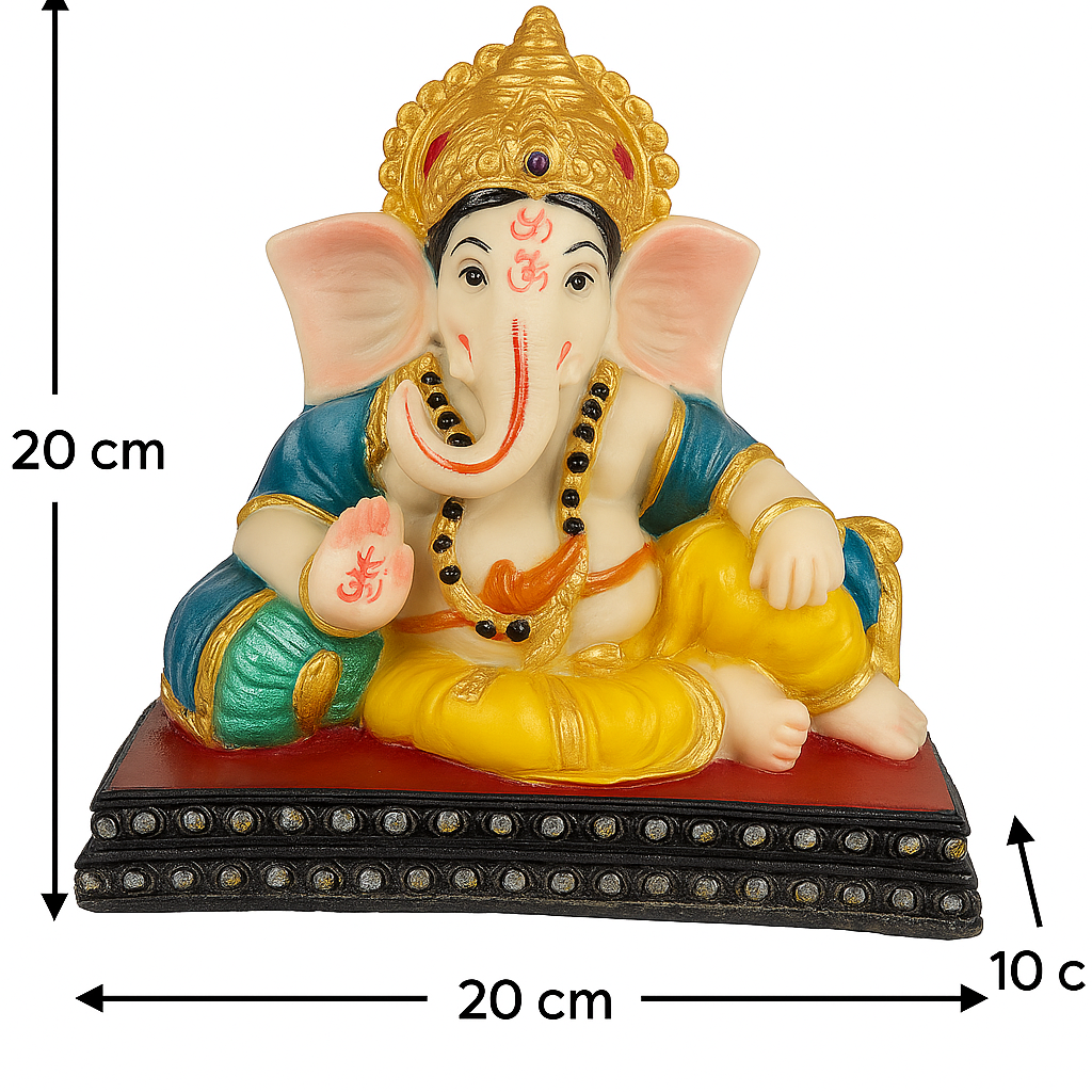 ✨ Colorful Lord Ganesha Idol🌟🌟