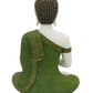🙏 Elegant White & Green Buddha
