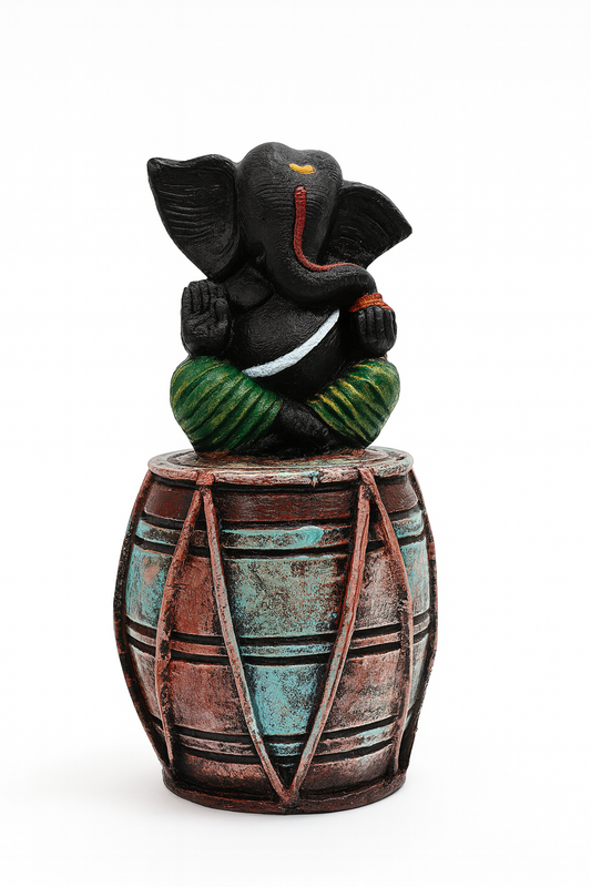 🪔 Set of 3 Ganesh Ji Musician Idols-
