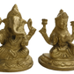 Brass Lakshmi Ganesh Idol Set-