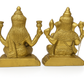 Brass Lakshmi Ganesh Idol Set-