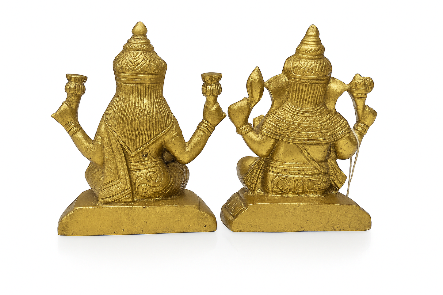 Brass Lakshmi Ganesh Idol Set-