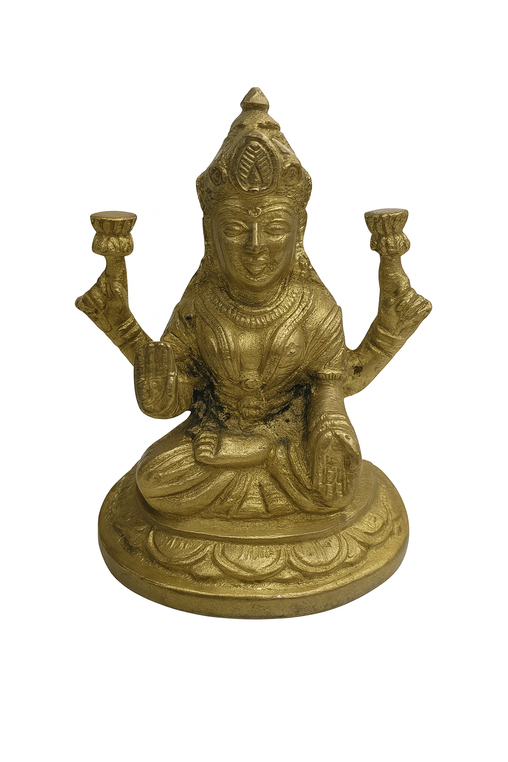 Brass Lakshmi Ganesh Idol Set-