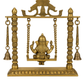 Brass Ganesh Ji on Jhoola (Swing) Idol