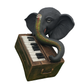 Ganesh Ji Idol Playing Harmonium