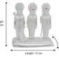 Silver Ram Darbar Idol Set
