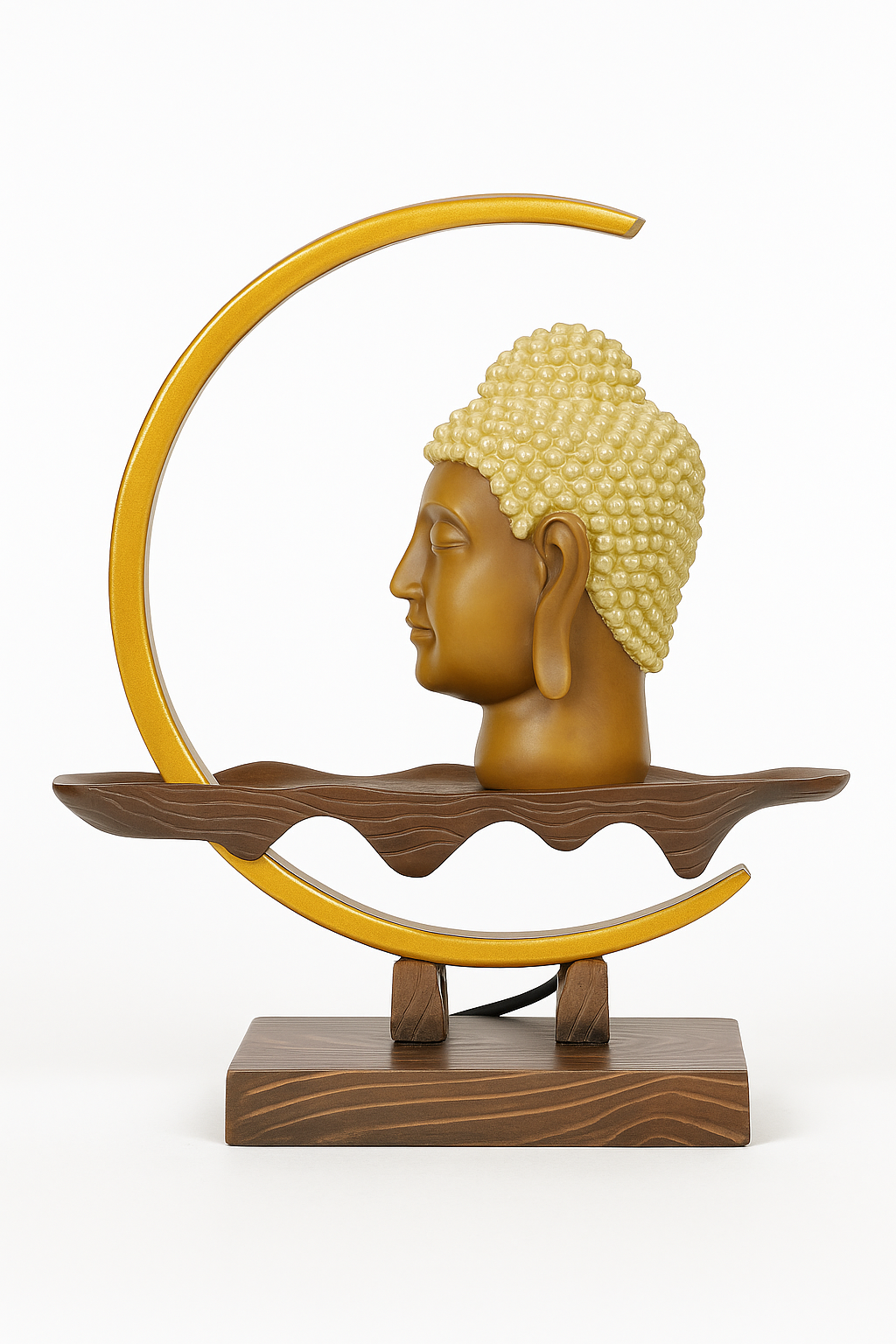 Golden Buddha Table Lamp |