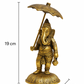 🪔🙏 Brass Ganesha Idol with Umbrella