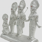 Silver Ram Darbar Idol Set