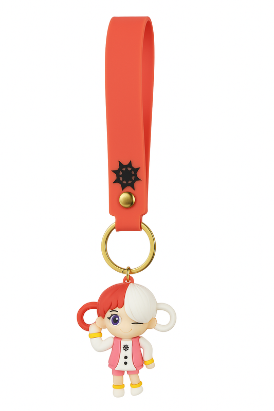 Anime Character Keychain with