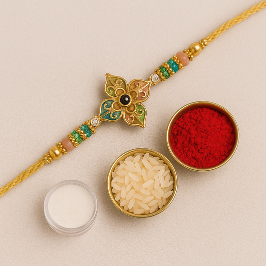 🎁 Designer Rakhi Gift Set for Brother