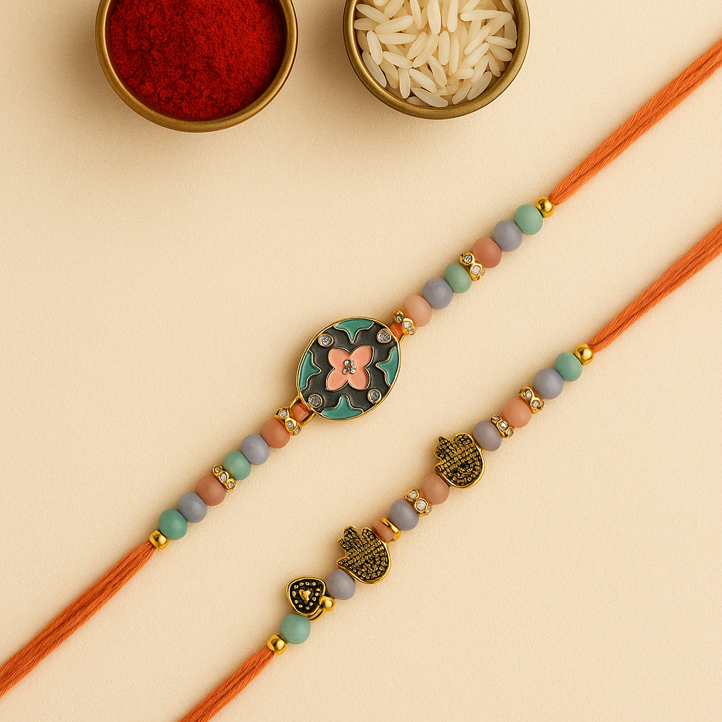 Premium Rakhi with Festive Gift Box