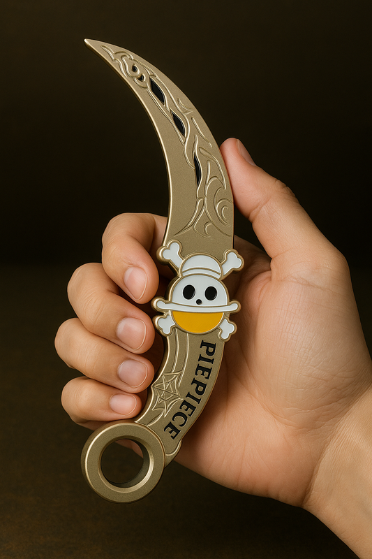 One Piece Anime Pirate Dagger Fidget Spinner