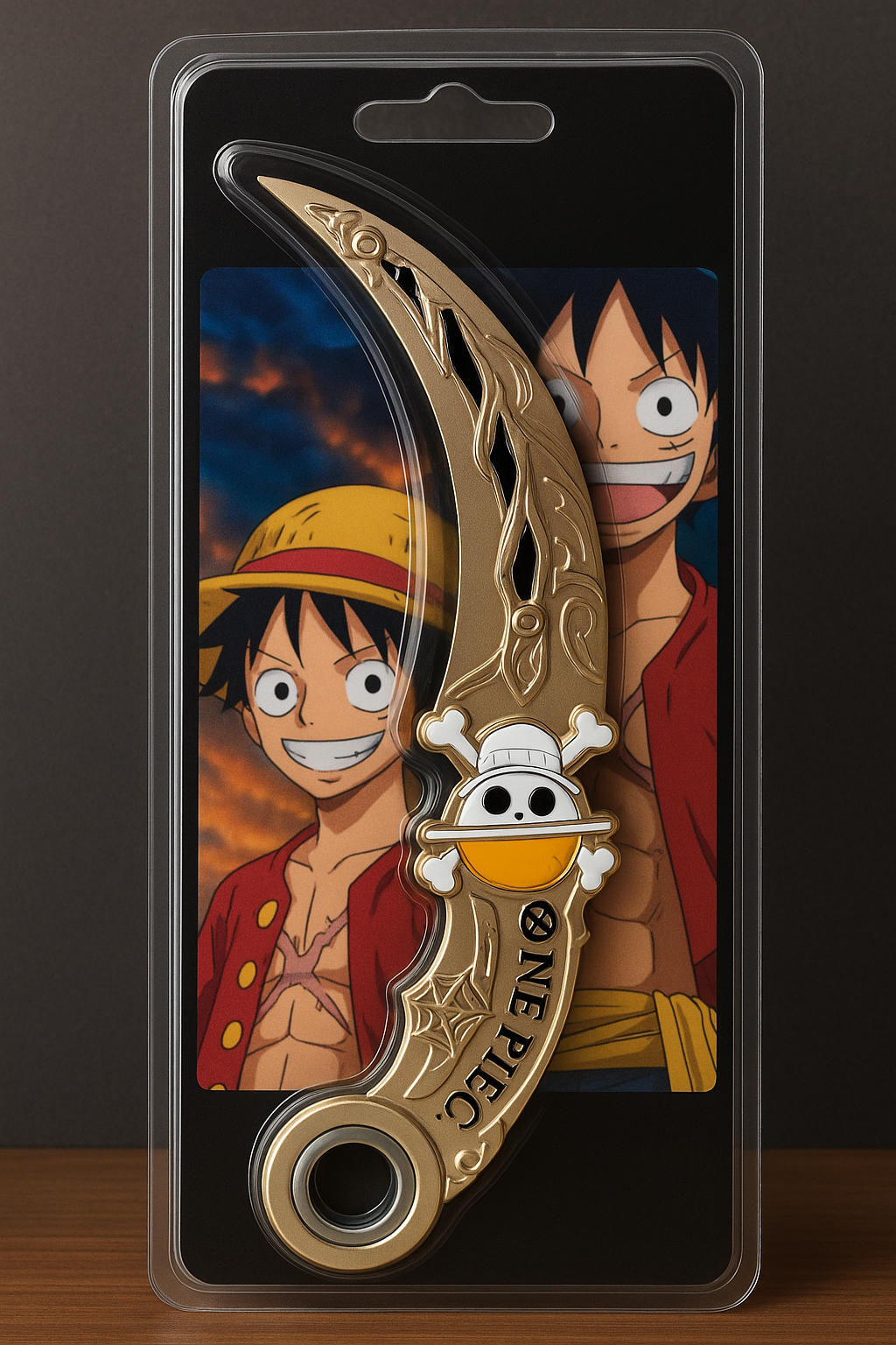 One Piece Anime Pirate Dagger Fidget Spinner