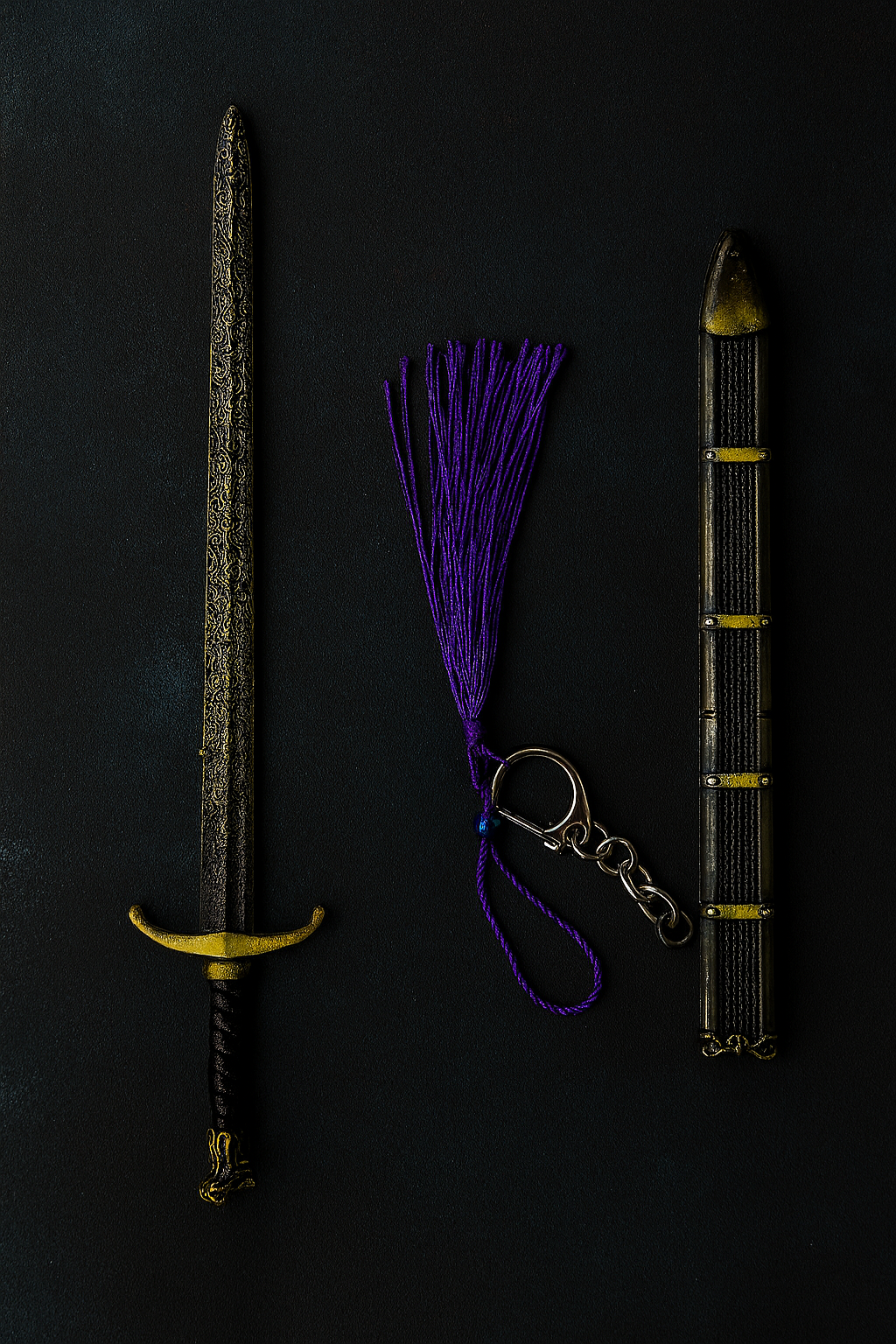 🗡️ Mini Medieval Sword Keychain