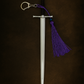 Miniature Medieval Sword Keychain with Sheath
