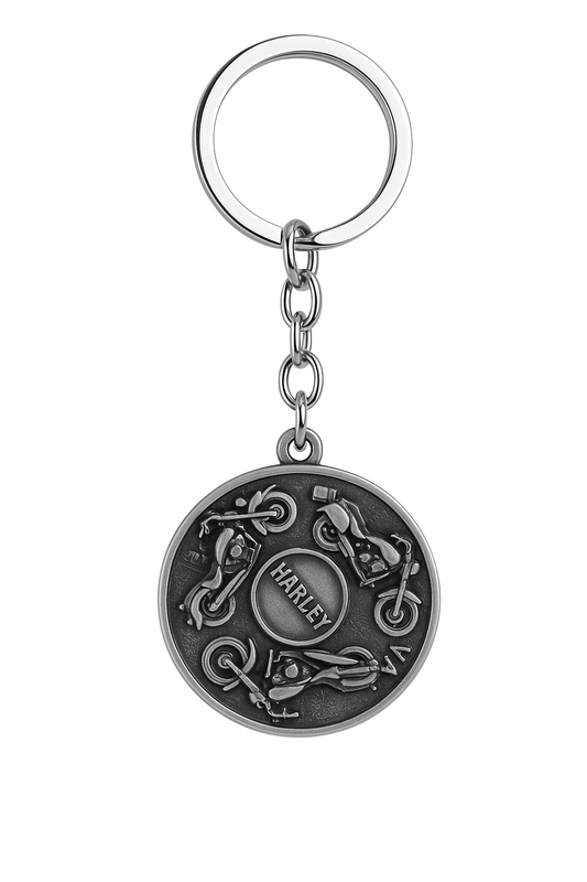 HARLEY Motorcycle Spinner Keychain 🏍️