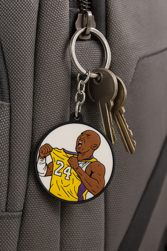 Kobe-Inspired #24 Spinner Keychain