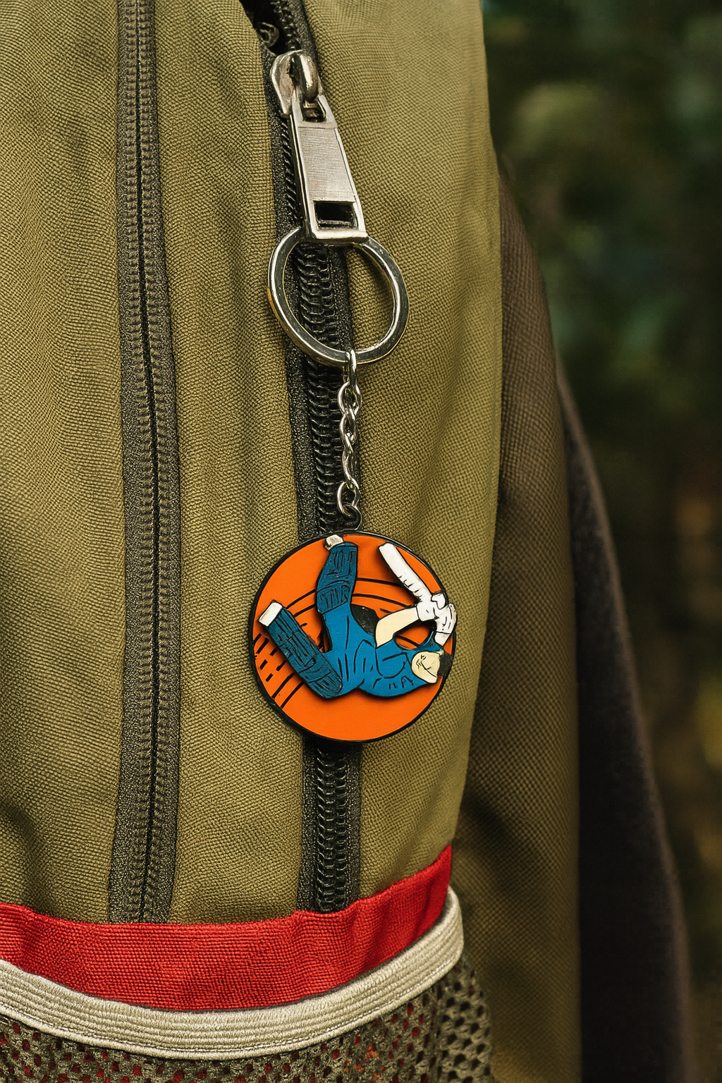 Cricket Spinner Keychain for Boys & Men