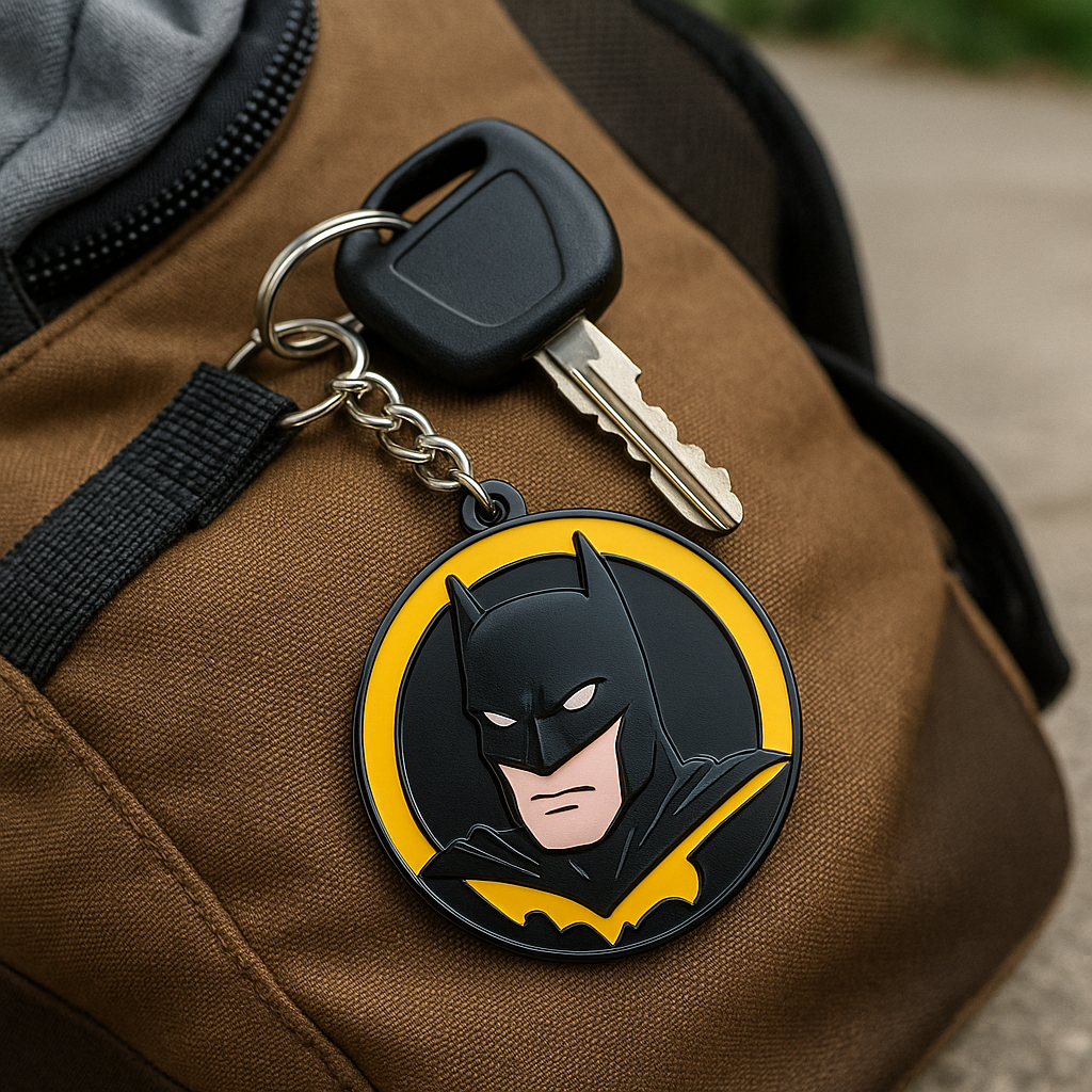 Batman Spinner Keychain for Boys & Men