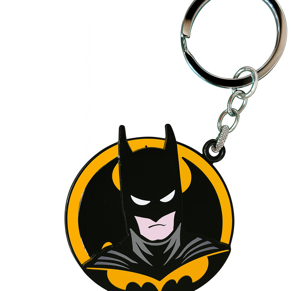 Batman Spinner Keychain for Boys & Men