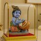 Bal Krishna Idol in Decorative Glass Case