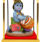 Bal Krishna Idol in Decorative Glass Case