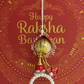 💖 Elegant Rakhi with Pearl Ring