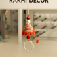 💖 Elegant Rakhi with Pearl Ring