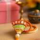 🧡 Designer Rakhi with Beaded Ring