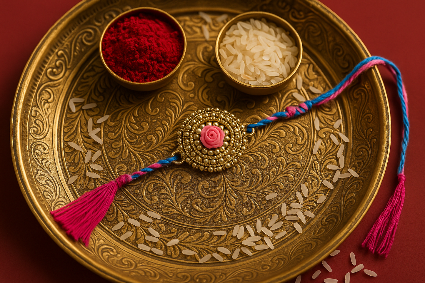 🌸 Designer Rakhi Combo Set 🌟