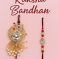 🪷 Elegant Designer Rakhi with Decorative Lumba Set 🌸