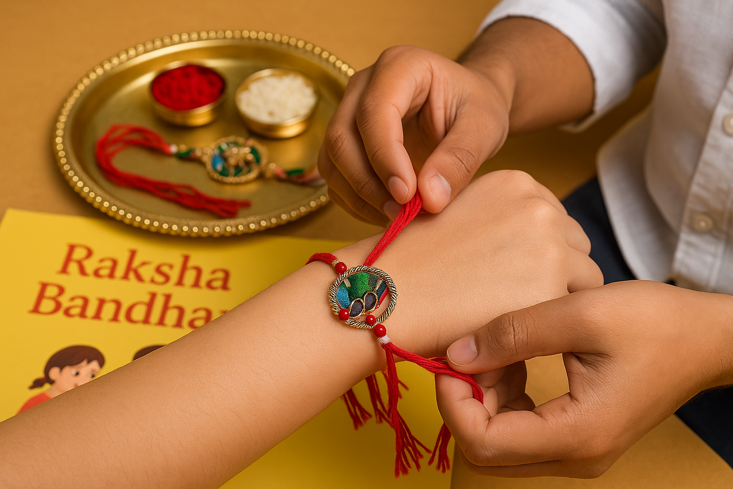 Happy Raksha Bandhant – Brother & Sister