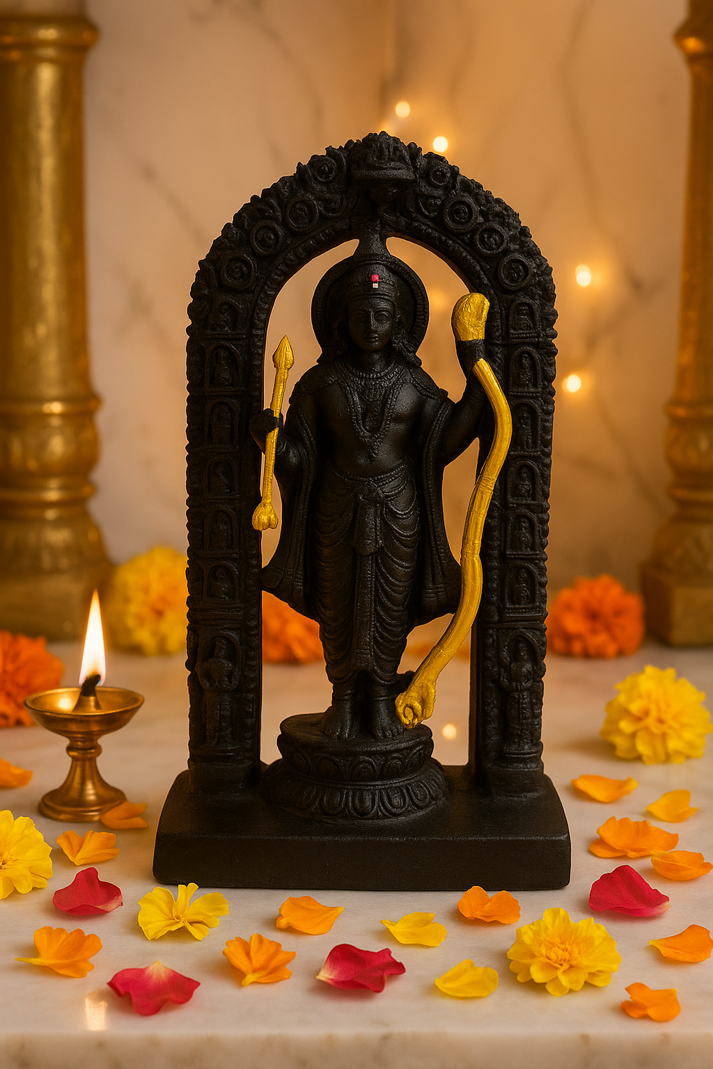 Lord Rama Idol with Arch