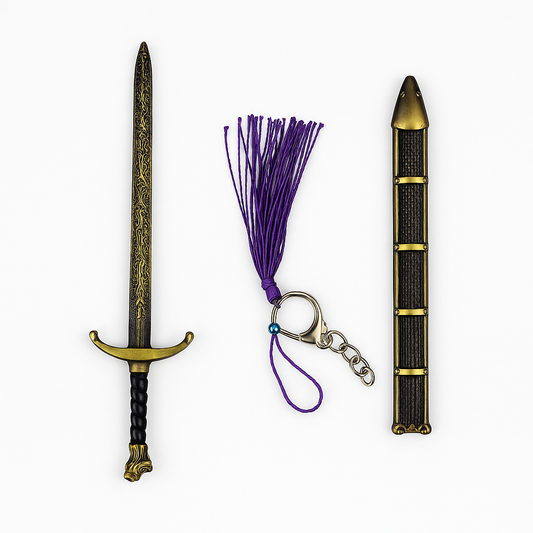 🗡️ Mini Medieval Sword Keychain