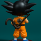 Chibi Goku Action Figure