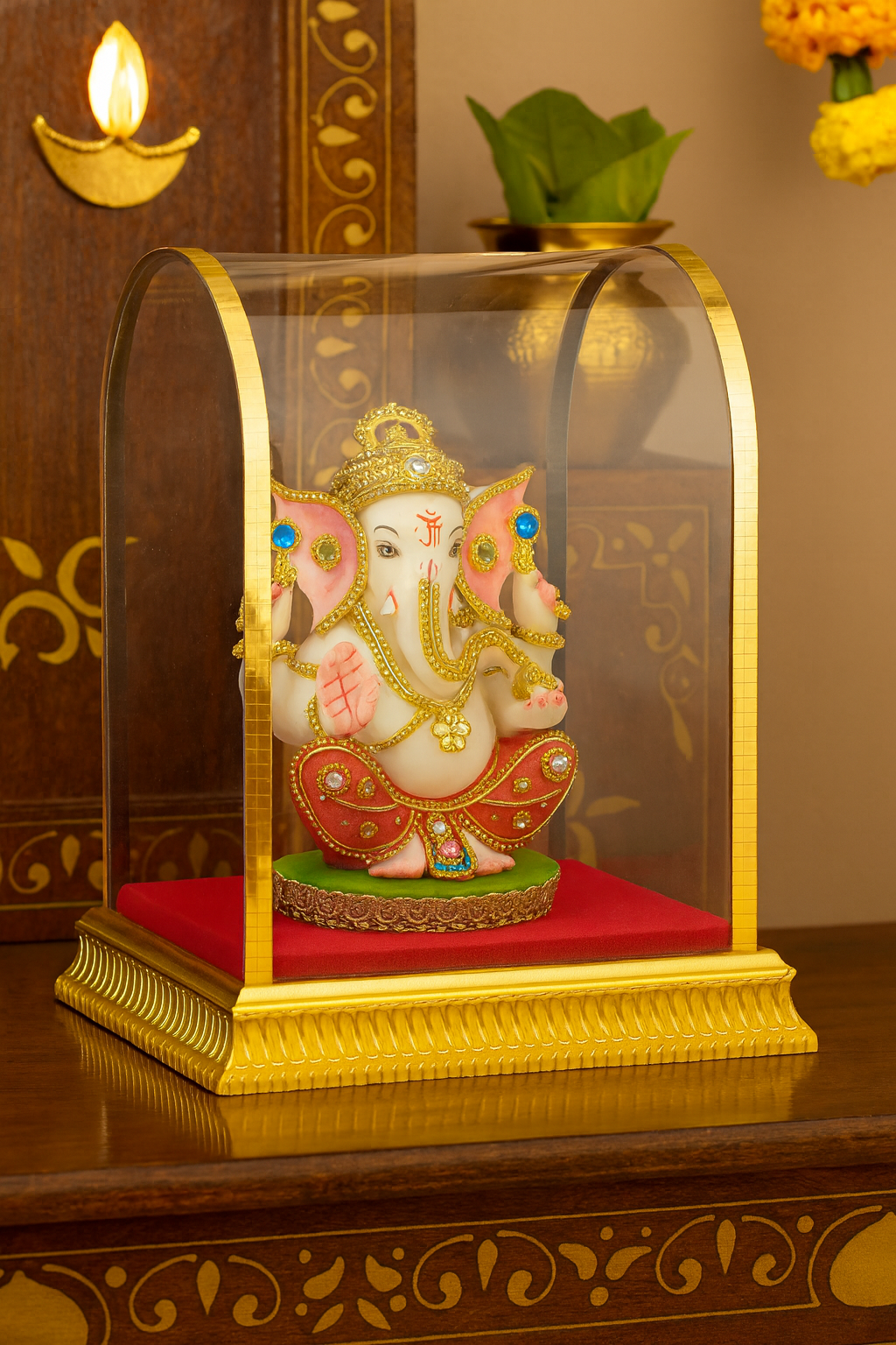 Elegant Lord Ganesha Idol home decor-