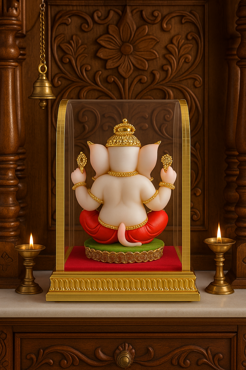 Elegant Lord Ganesha Idol home decor-