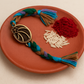 🧿 Traditional Rakhi with Multicolor Thread