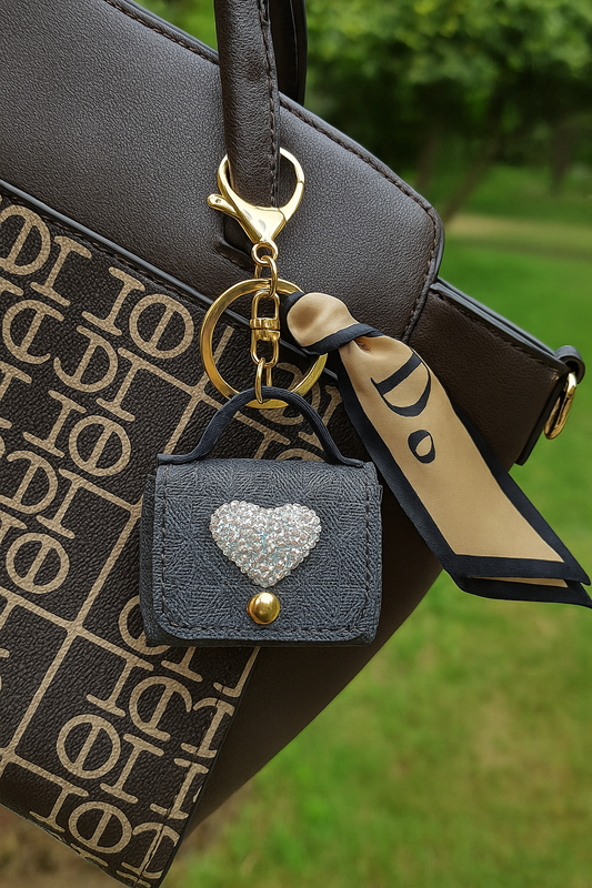 Stylish Mini Bag Keychain for Girls - 11 varients